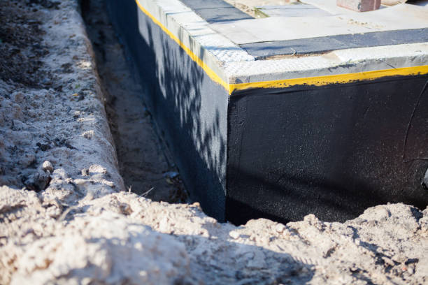 Residential Wet Basement Repair installation at a Forest, IN home by SJ Waterproofing Pros